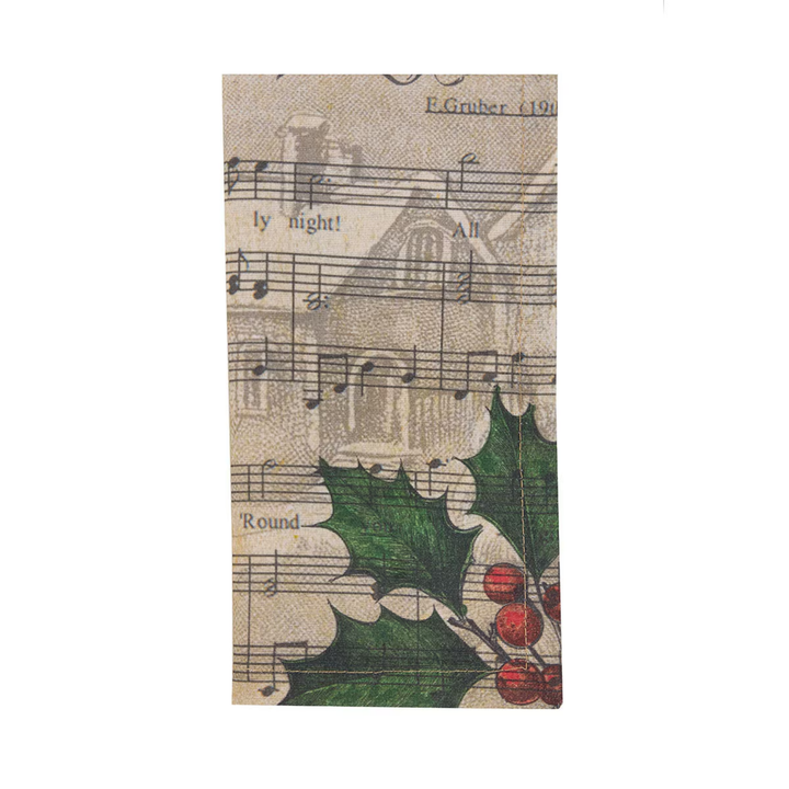 Christmas Carol Napkin