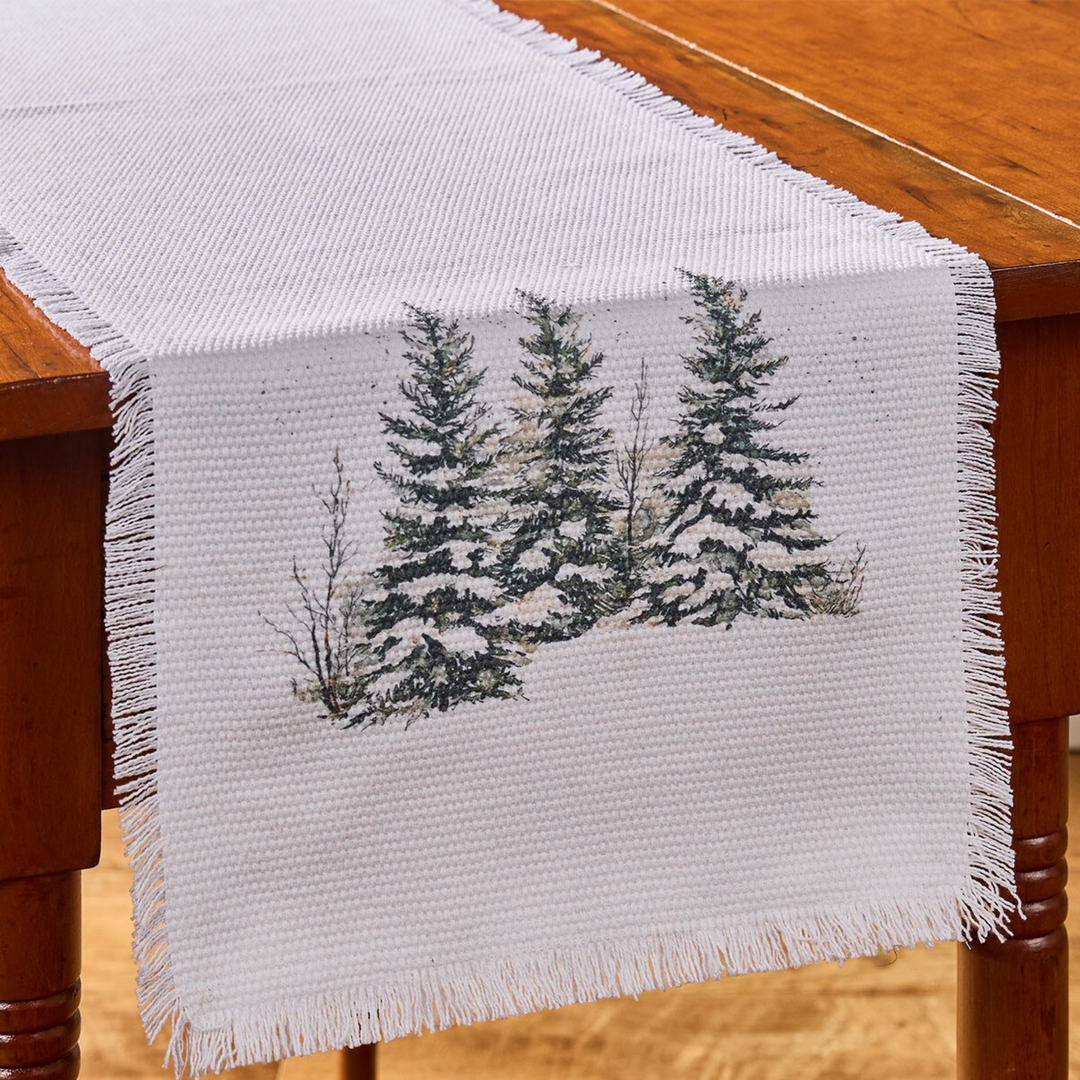Magical Snowy Day Table Runner