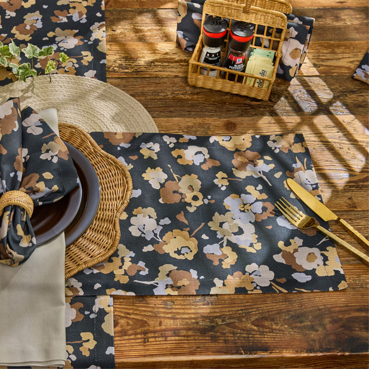 Shadow Flowers Placemat