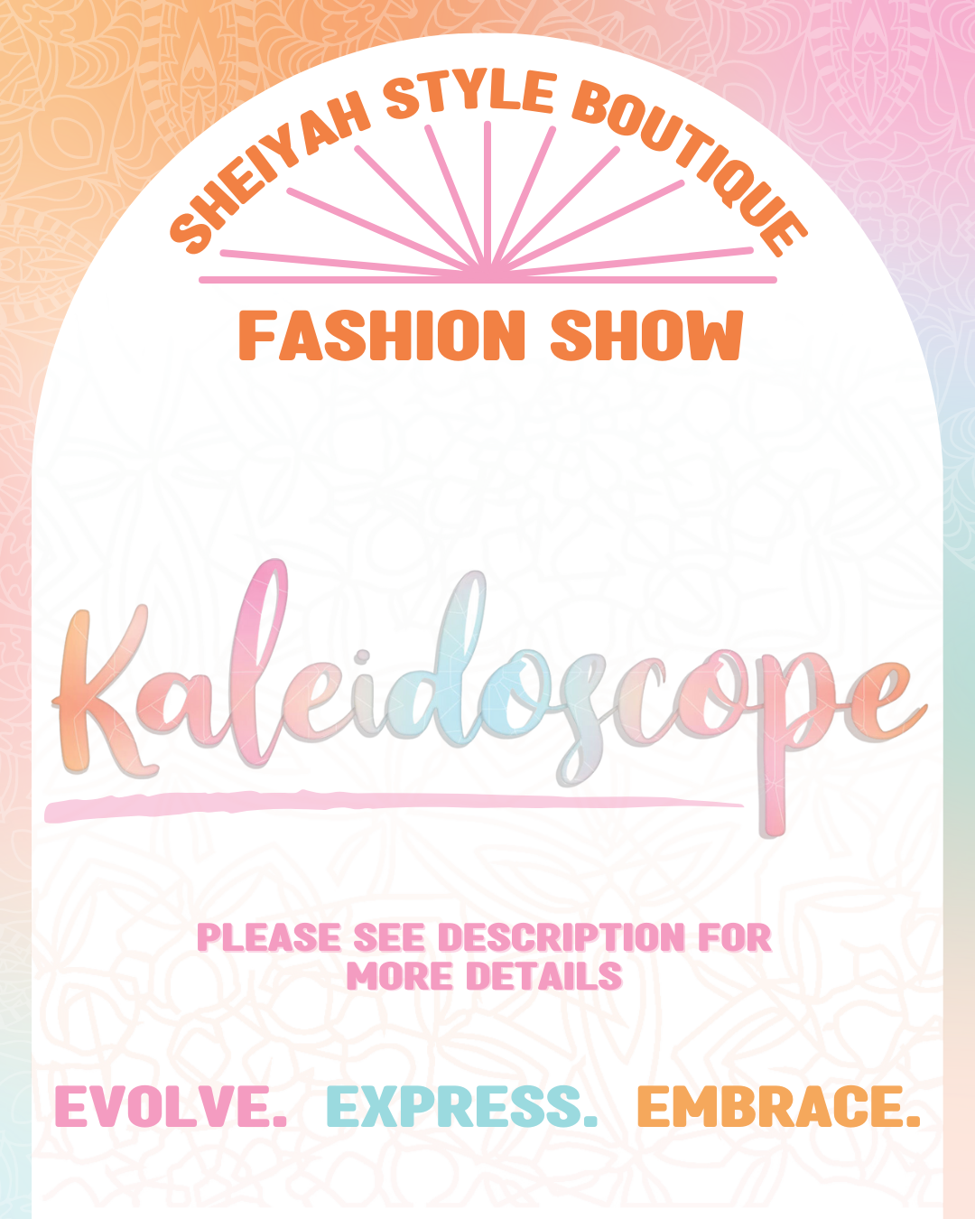 Fashion Show 2023 - Kaleidoscope
