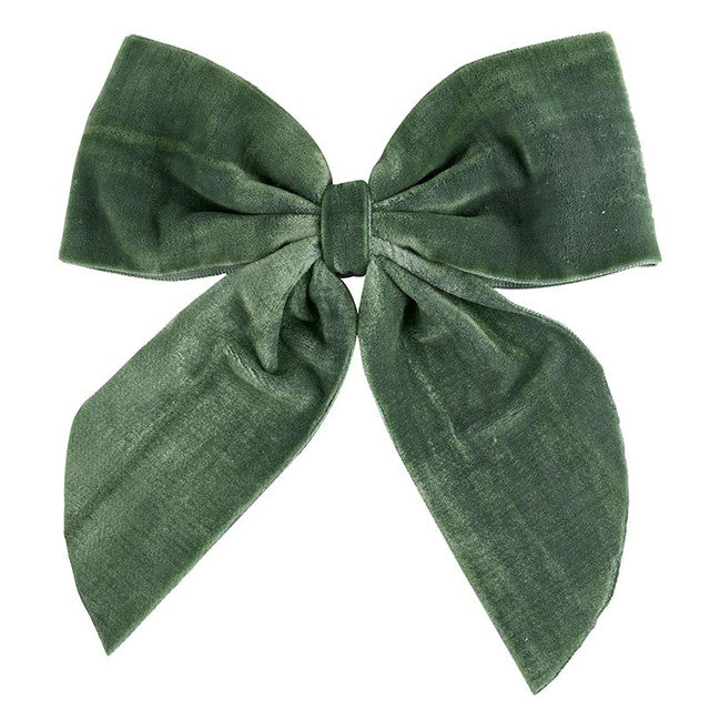 Velvet Bow Wine Bottle Decor