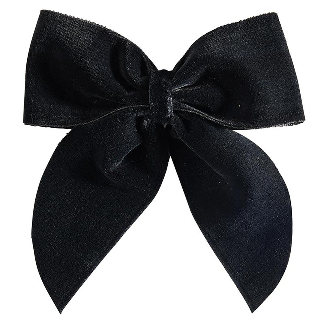 Velvet Bow Wine Bottle Decor