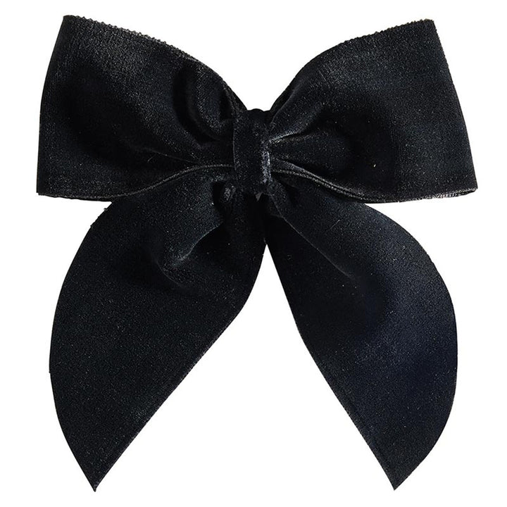 Velvet Bow Wine Bottle Decor