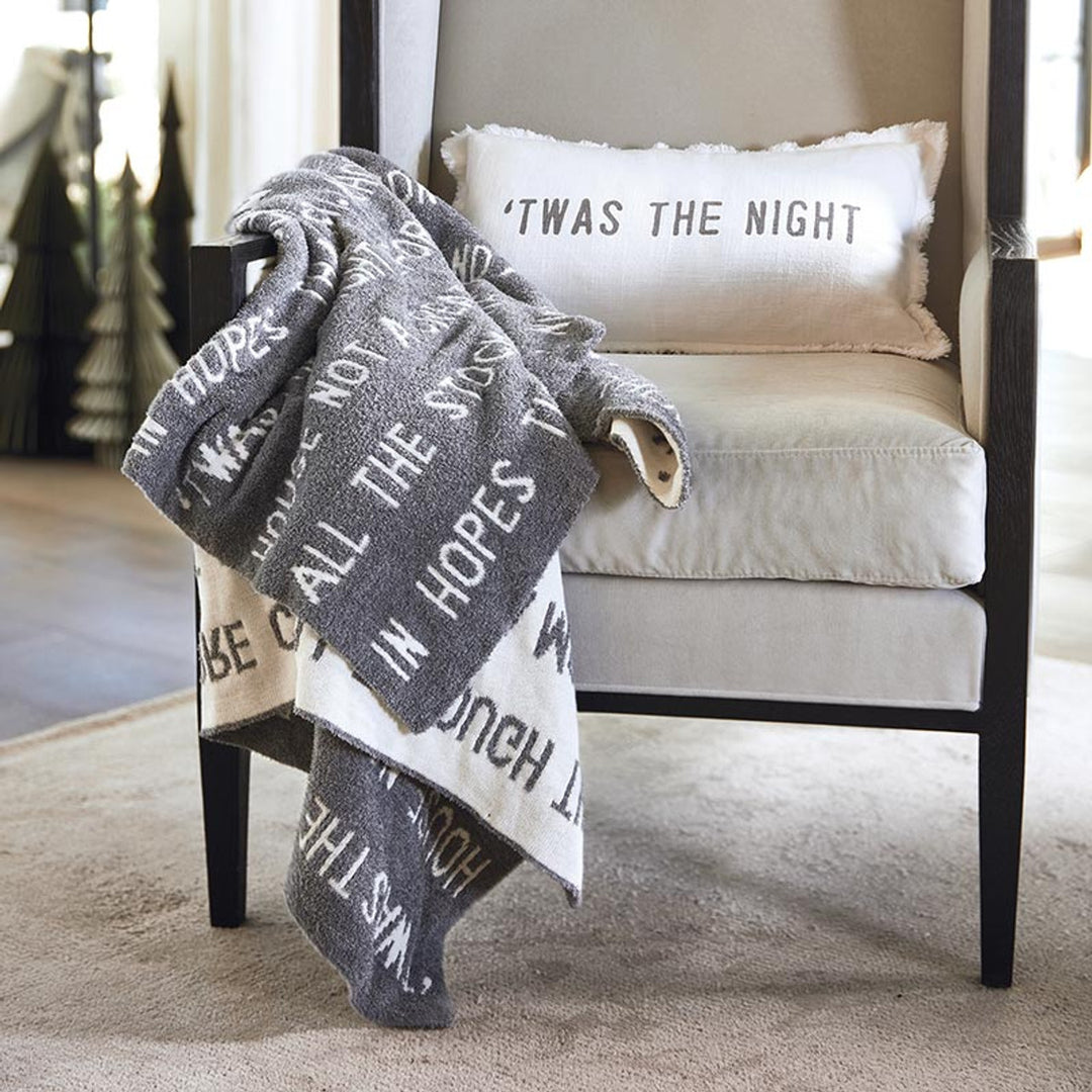 Twas' The Night Before Luxe Throw
