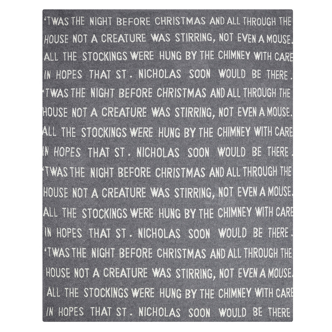 Twas' The Night Before Luxe Throw