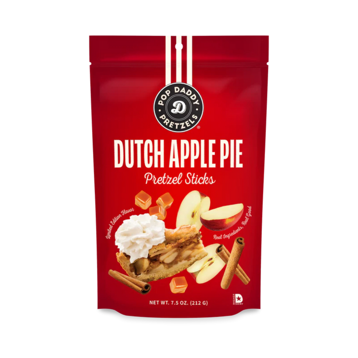 Pop Daddy Dutch Apple Pie Seasoned Pretzels
