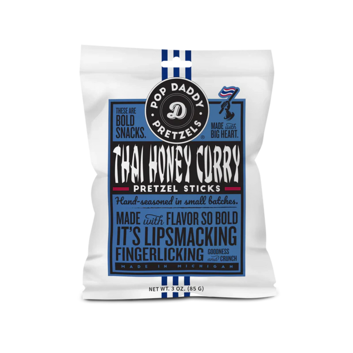 Pop Daddy Thai Honey Curry Seasoned Pretzels