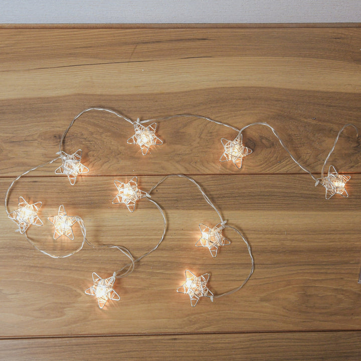 LED Wrapped Star Lights