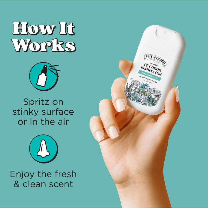 Pet Pourri Pet Odor Freshener Pocket Sprayer