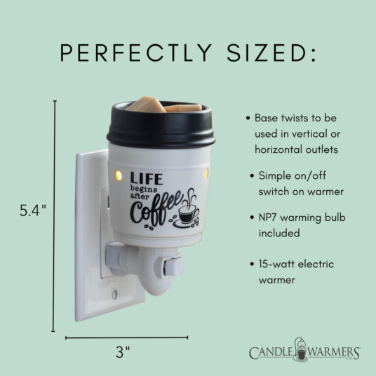 Coffee Pluggable Fragrance Warmer