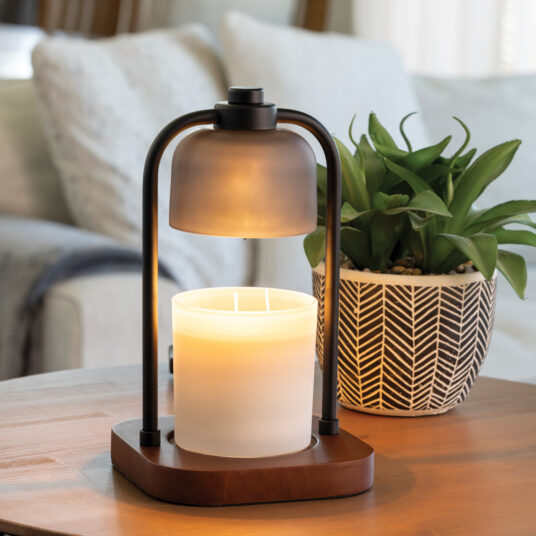 Black Pendant Candle Warmer Lantern