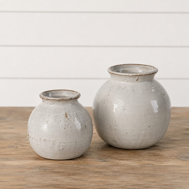 Page Natural Cream Vase