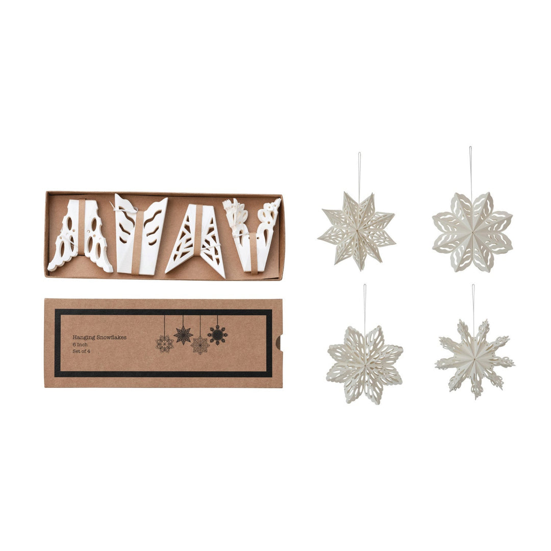 Paper Snowflake Ornament Set