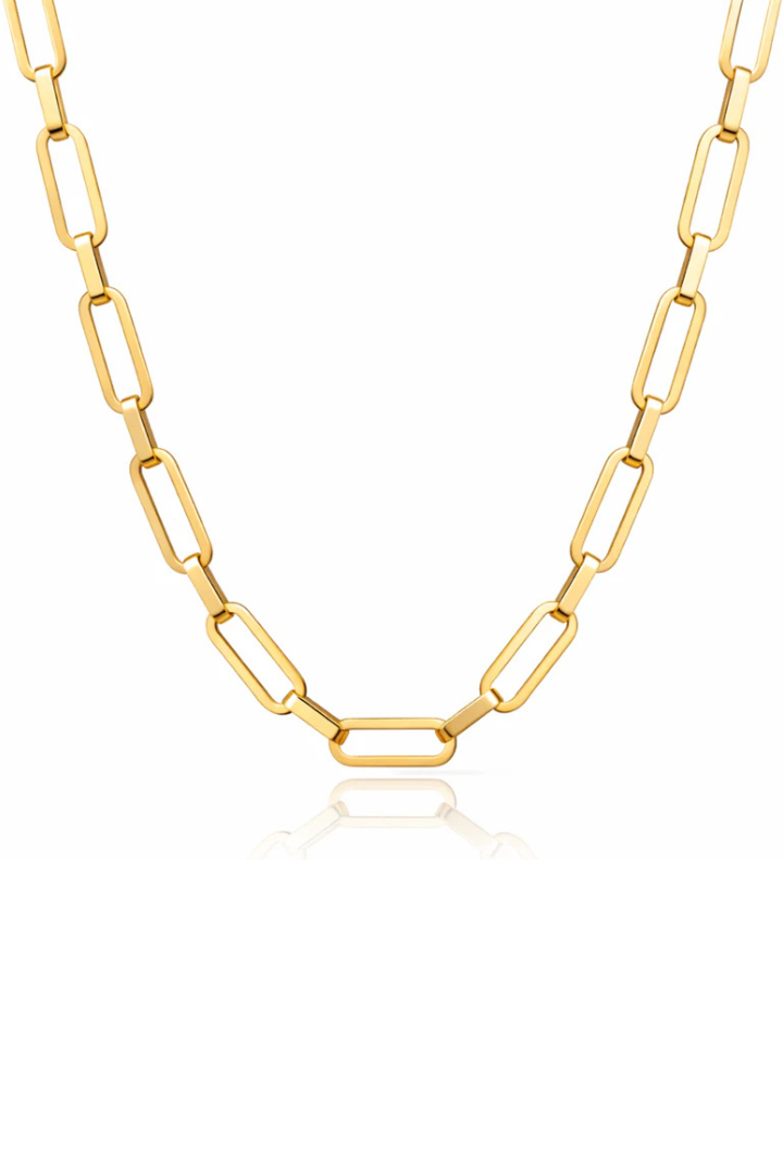 Ellie Vail Patritzia Paperclip Chain Necklace