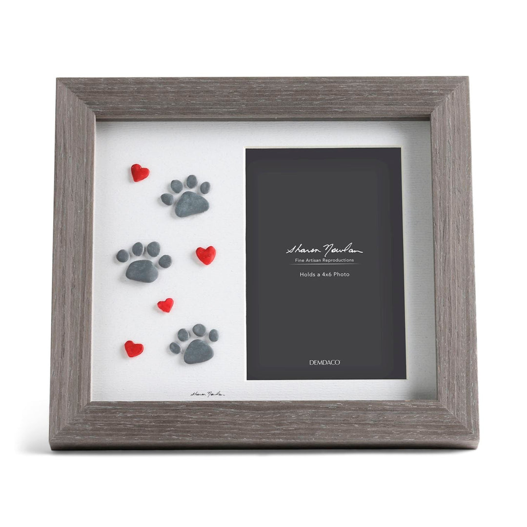 Paw Prints Keepsake Frame