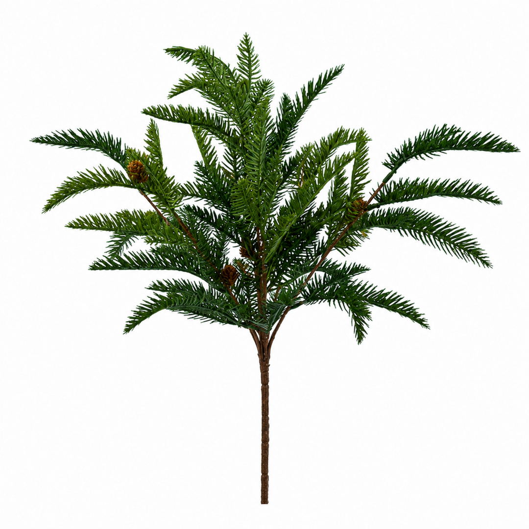 Pine & Mini Cone Bush 