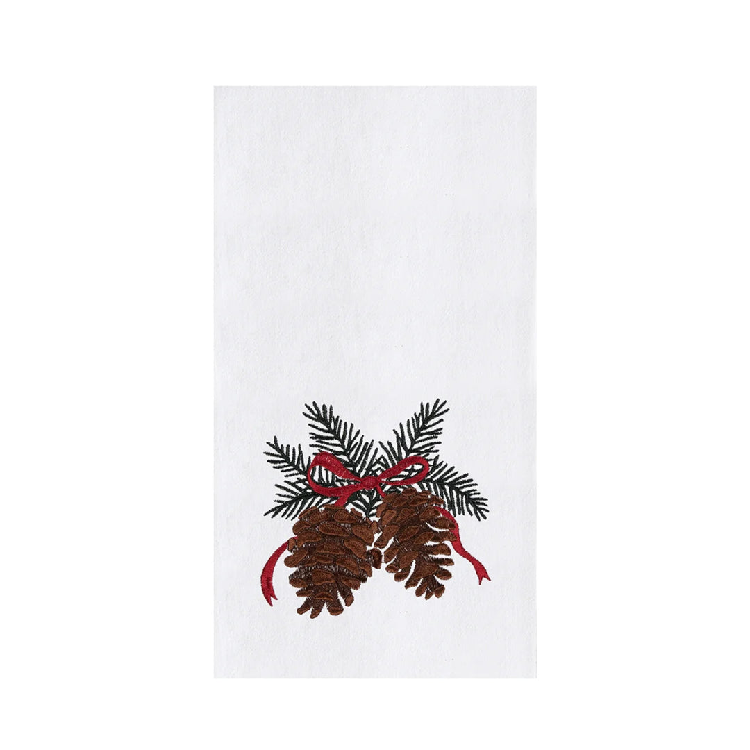Pinecones & Bow Kitchen Towel