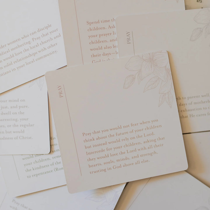 Prayers for Motherhood Prayer Cards
