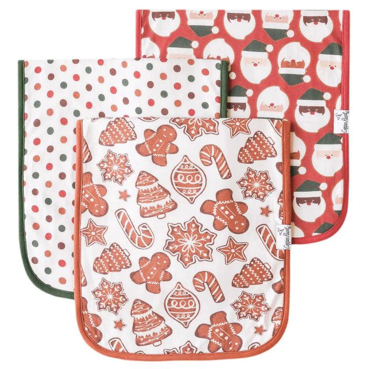 Gingerbread Burp Cloth 3pk