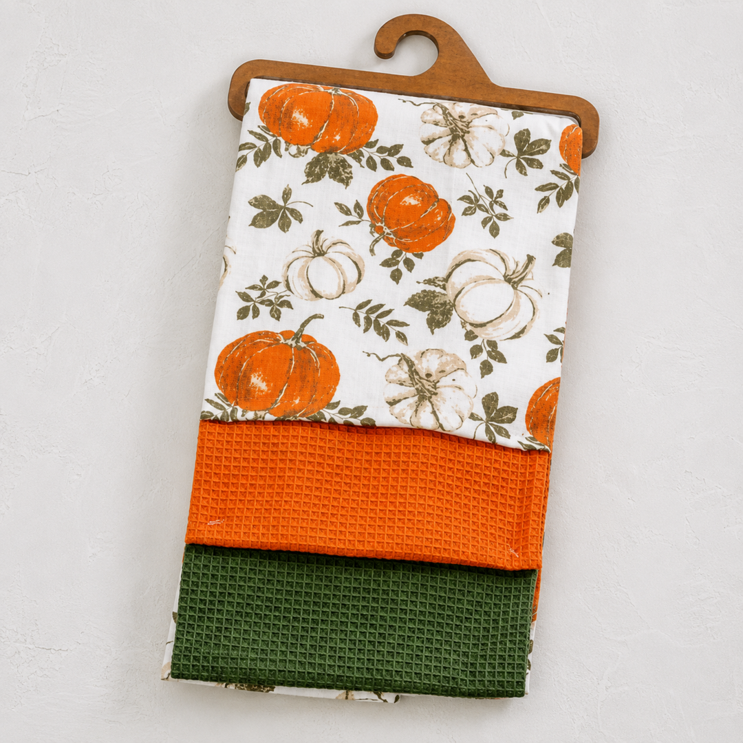 Pumpkin Harvest Kitchen Towel Set