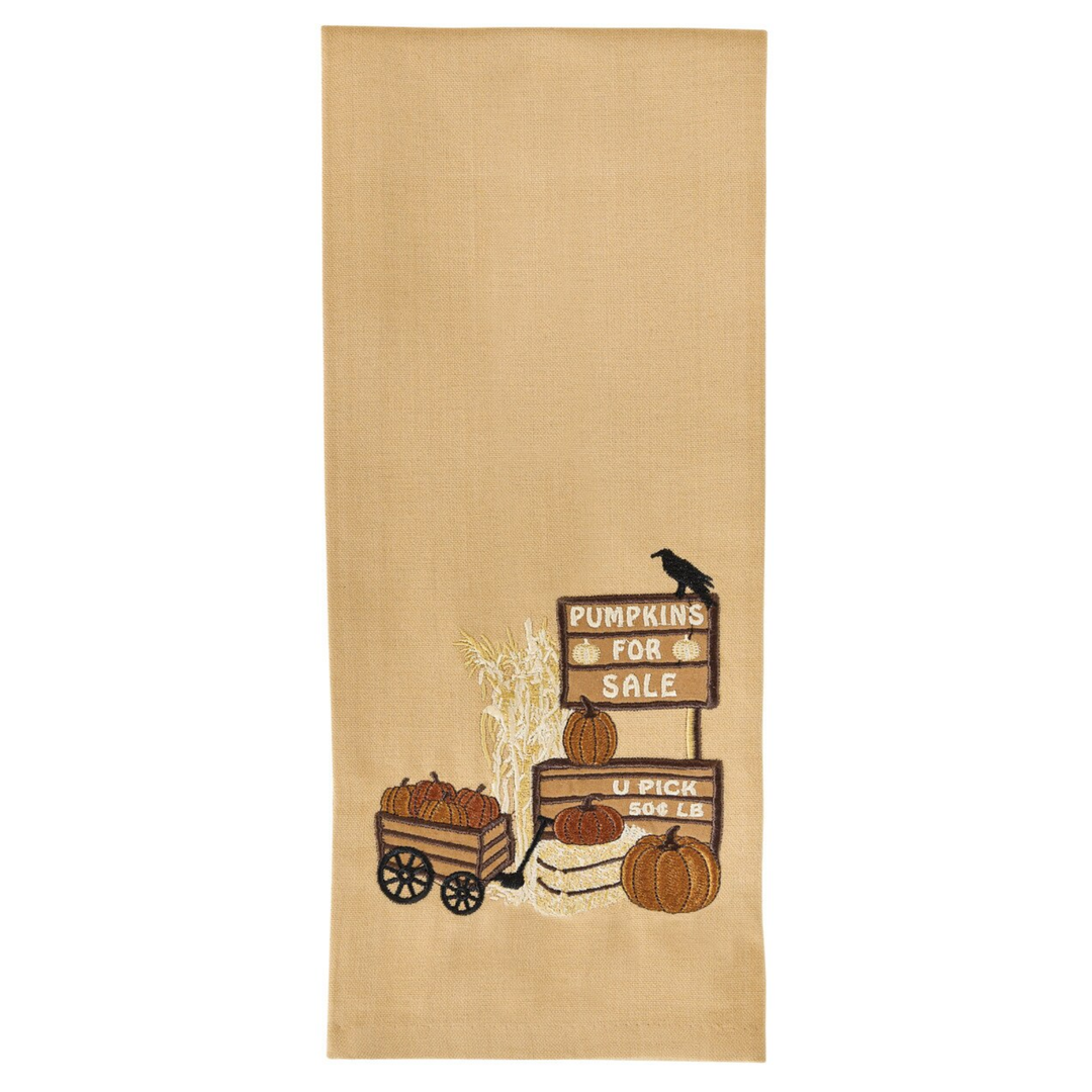 Pumpkins For Sale Dishtowel