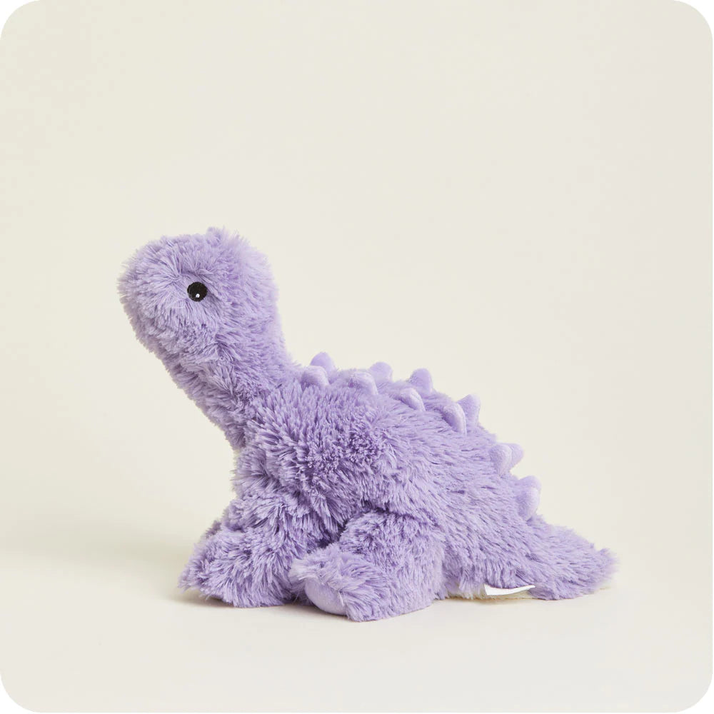 Warmies - Purple Long Neck Dinosaur
