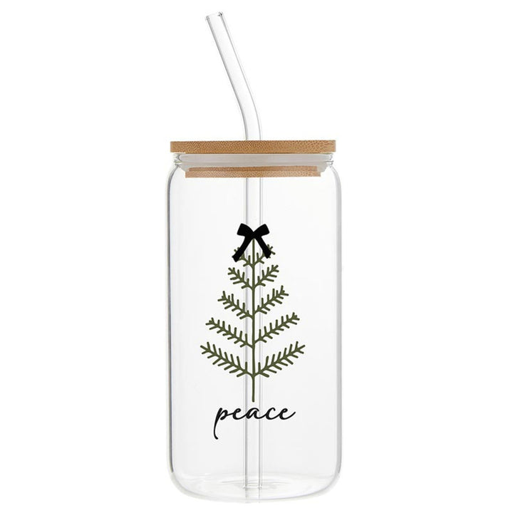 Black Bow Holiday Tumbler