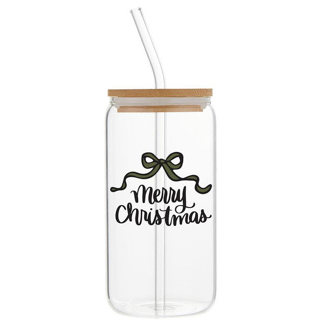 Black Bow Holiday Tumbler
