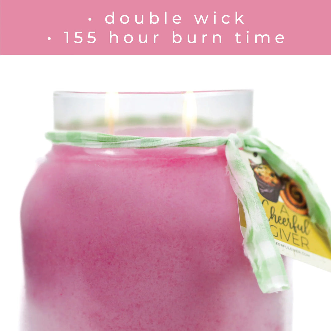 Raspberry Danish Jar Candle