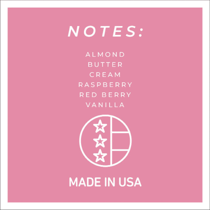 Raspberry Danish Jar Candle