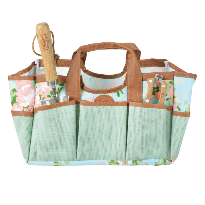 Rose Printed Garden Tool Bag