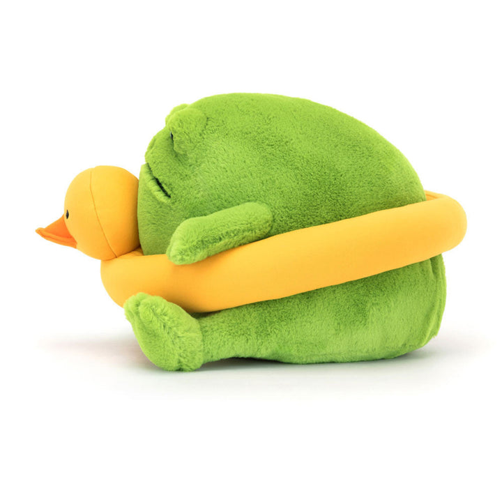 Jellycat Ricky Rain Frog with Rubber Ring