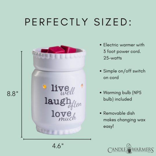 Live Love Laugh Illumination Fragrance Warmer