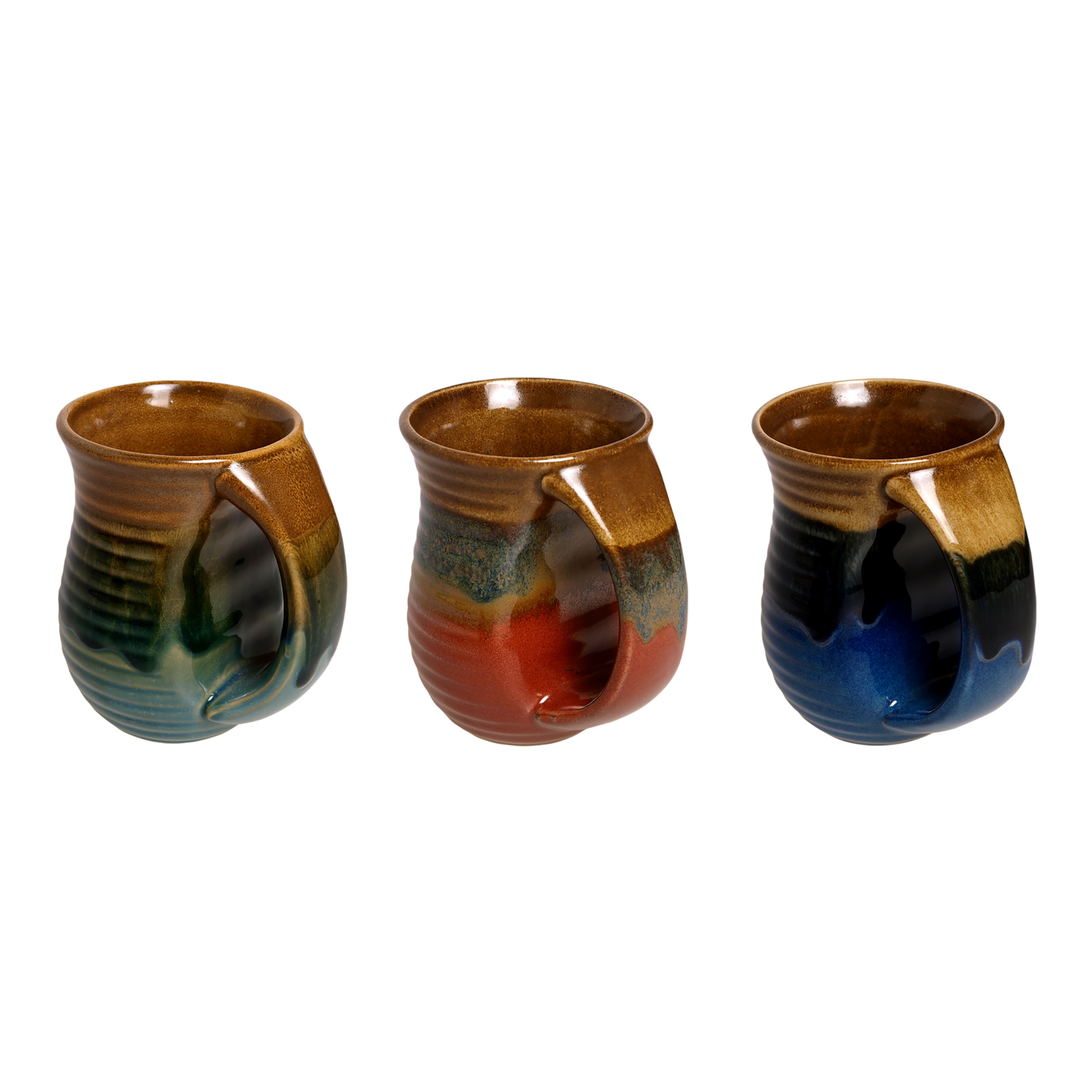 Reactive Glaze Tiered Cozy Mug