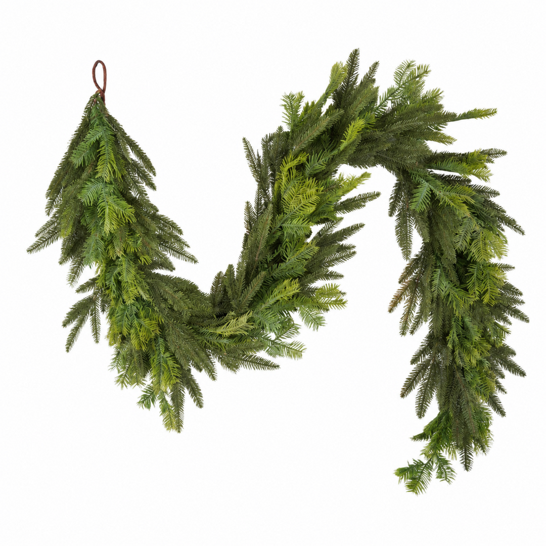 Real Touch Mixed Pine Garland 