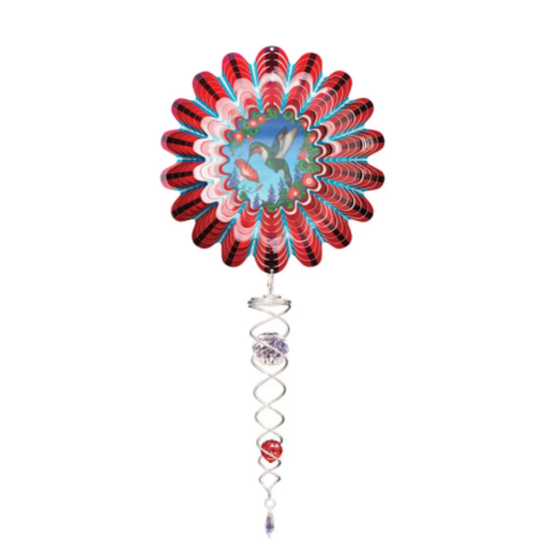 Red Hummingbird Mini Spinner Set