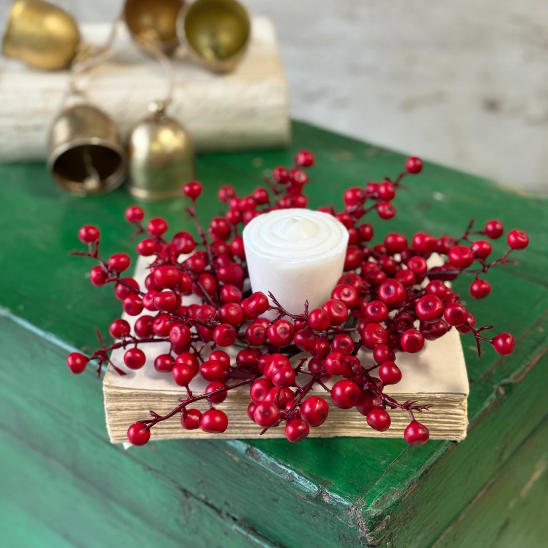 Ruby Rushberry Candle Ring 