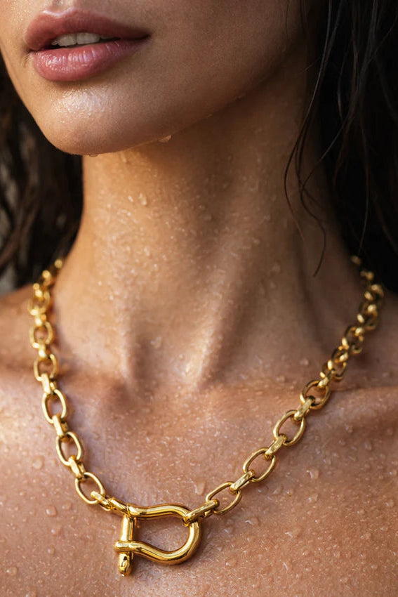 Ellie Vail Ruvina Shackle Necklace