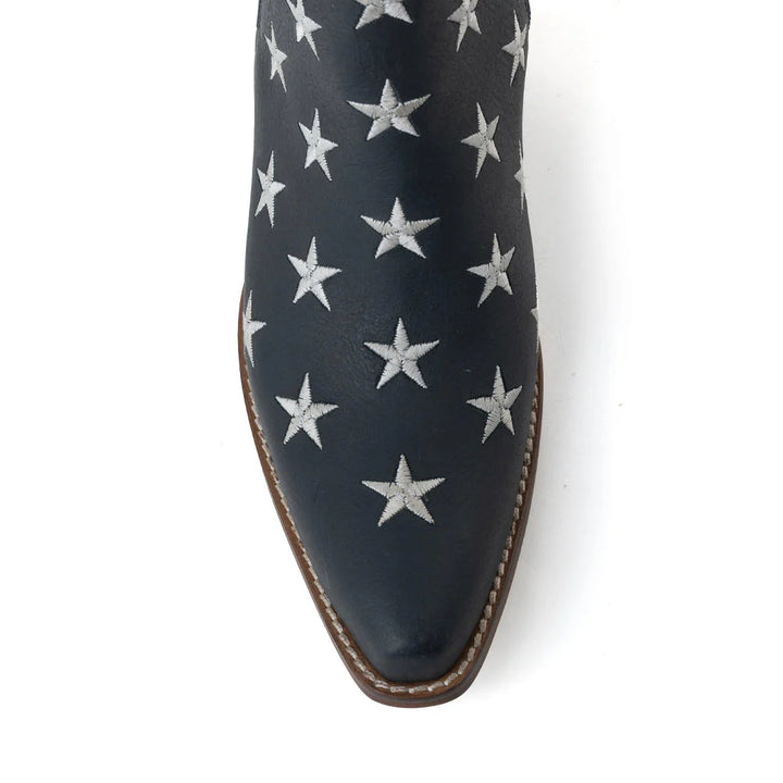 Myra Liberty Star Leather Booties