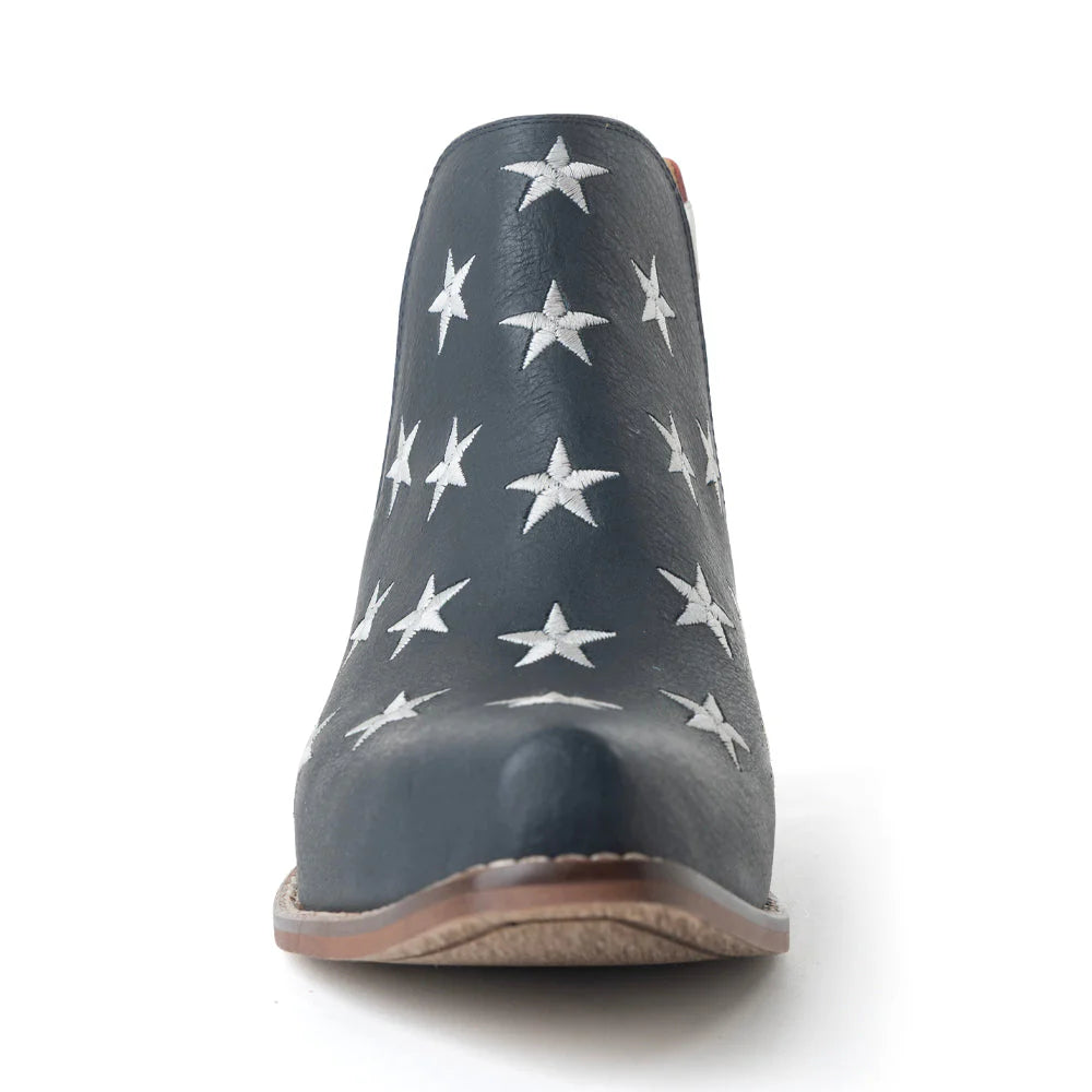 Myra Liberty Star Leather Booties