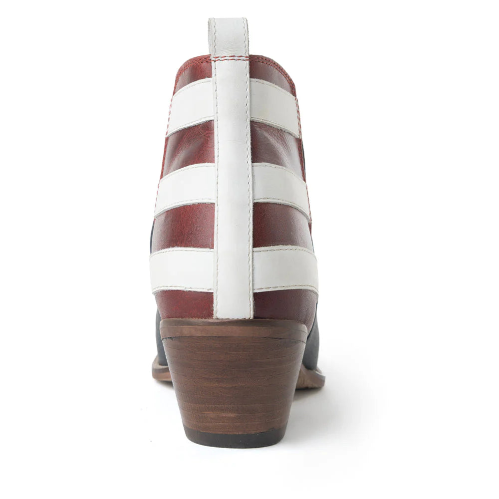 Myra Liberty Star Leather Booties