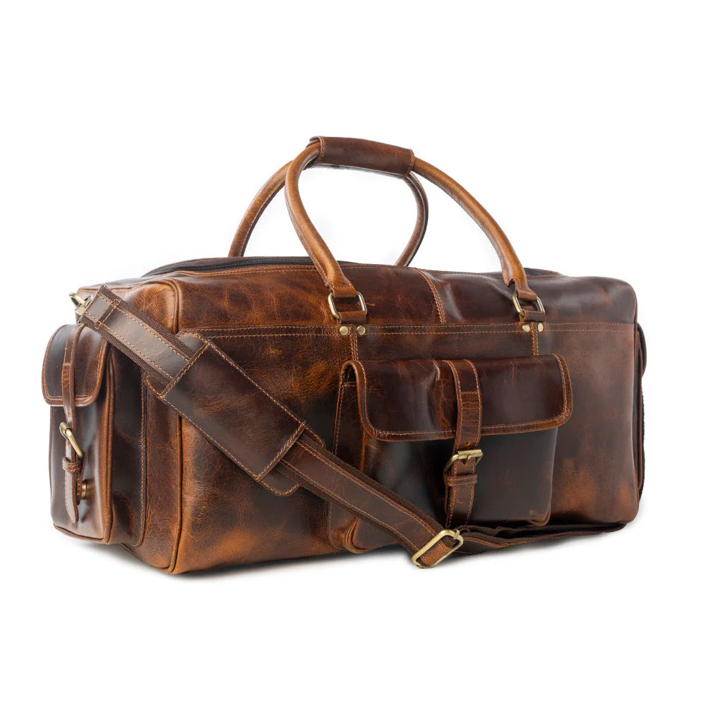 Dakota Voyager Leather Traveler Bag
