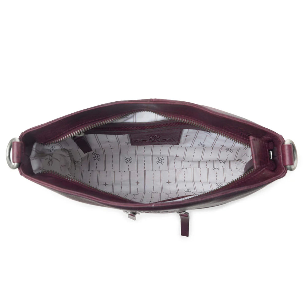 Zidana El Paso Twin Leather Crossbody