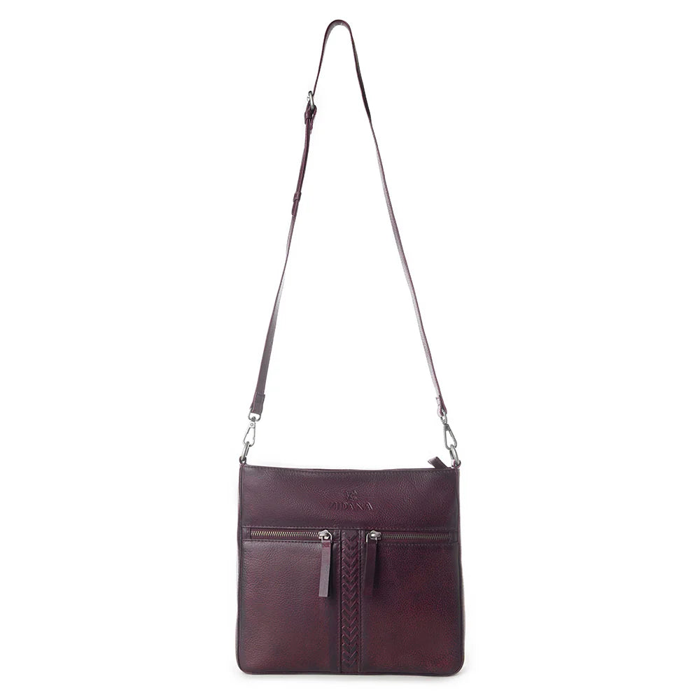 Zidana El Paso Twin Leather Crossbody