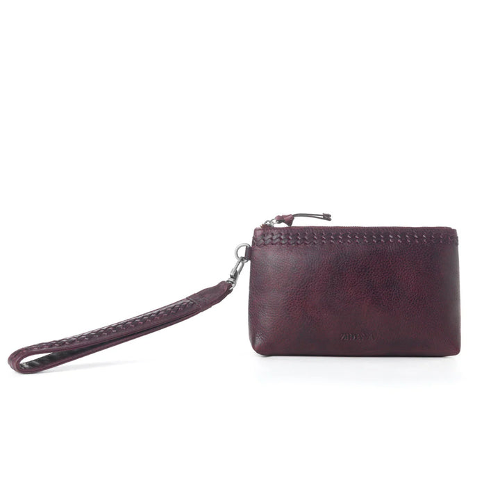 Zidana Ethel Mini Leather Wristlet