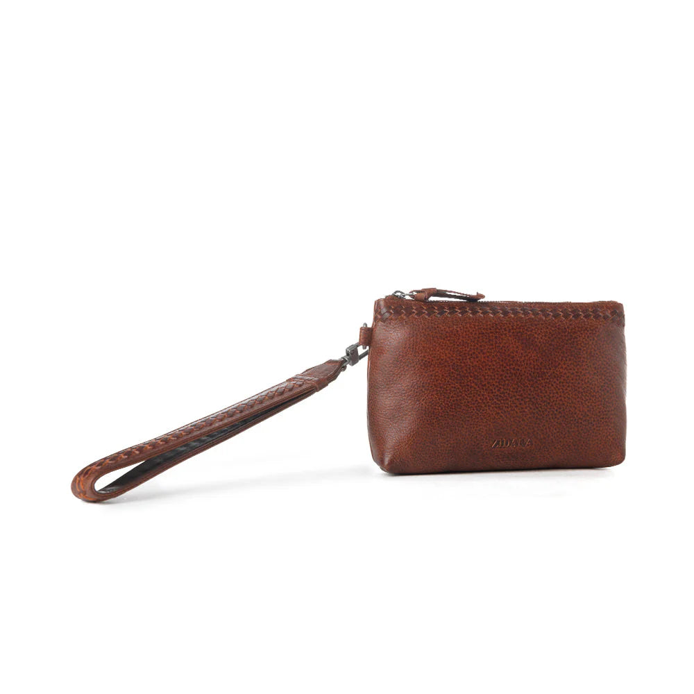 Zidana Ethel Mini Leather Wristlet