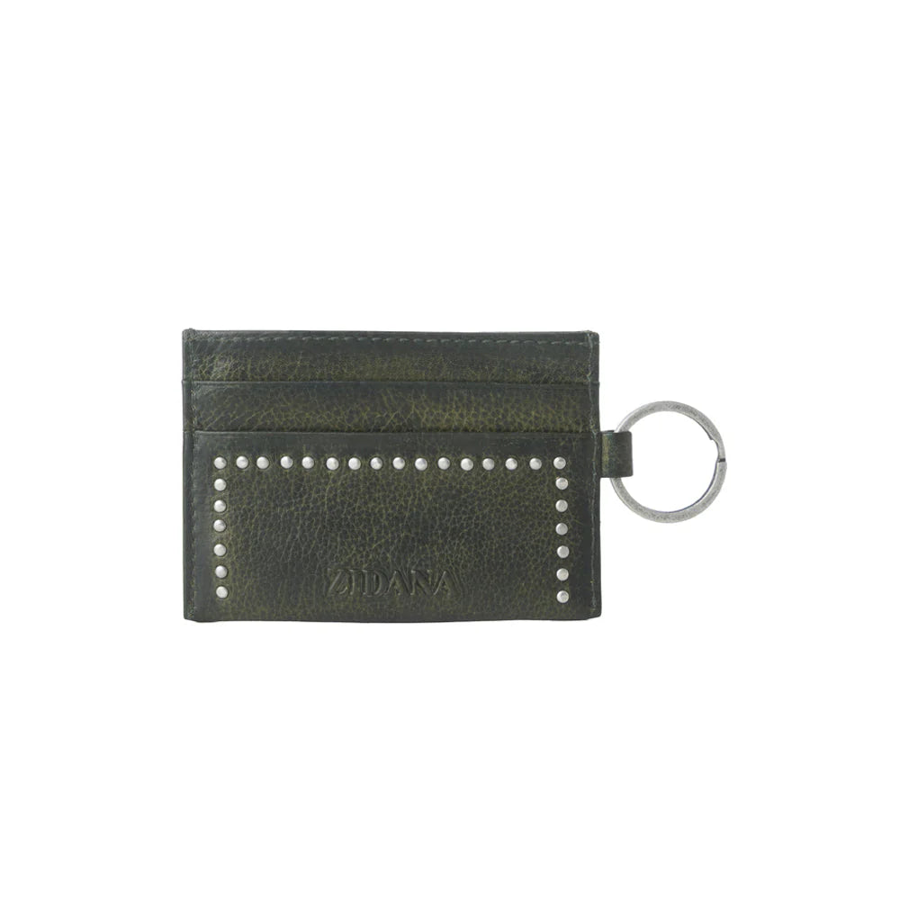 Zidana Steelhoof Studded Leather Wallet
