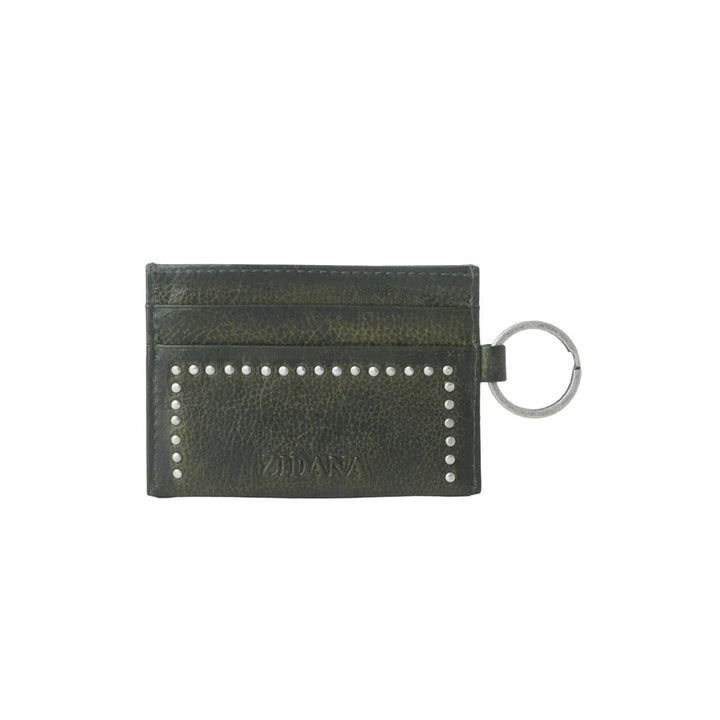 Zidana Steelhoof Studded Leather Wallet