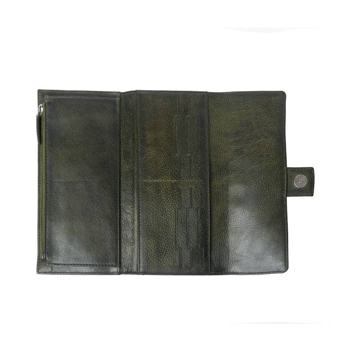 Zidana Santa Fe Woven Leather Wallet