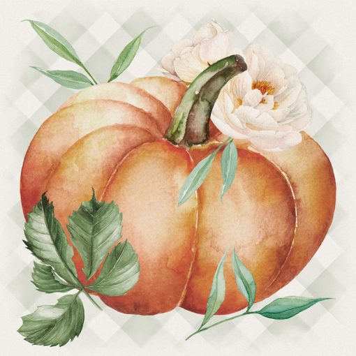 Autumnal Grace Square Coaster